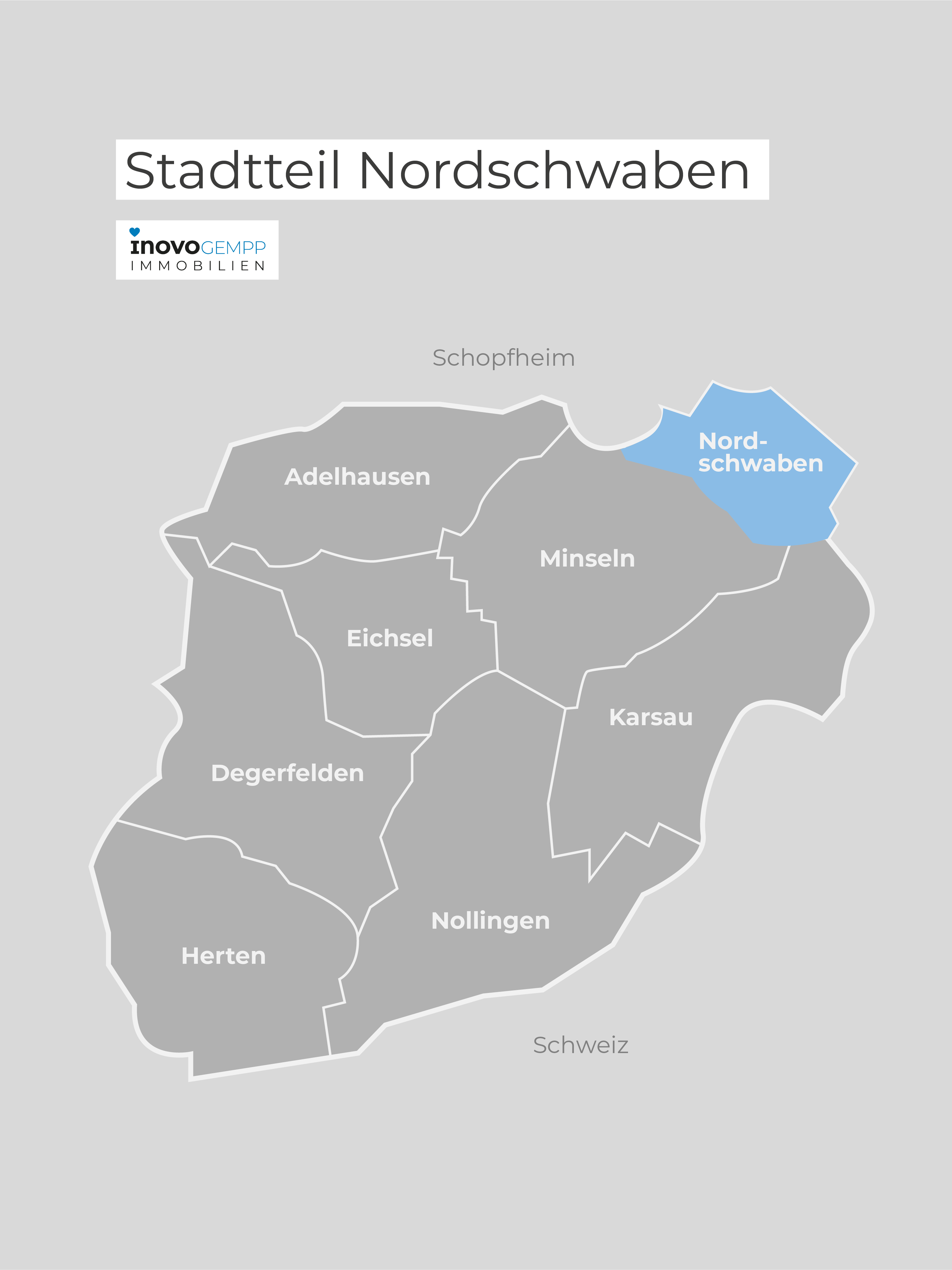 Karte Rheinfelden Nordschwaben