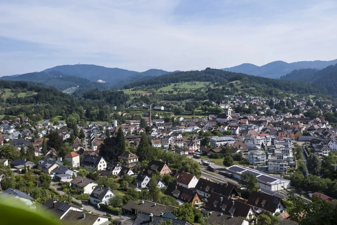 Aussicht auf Kandern