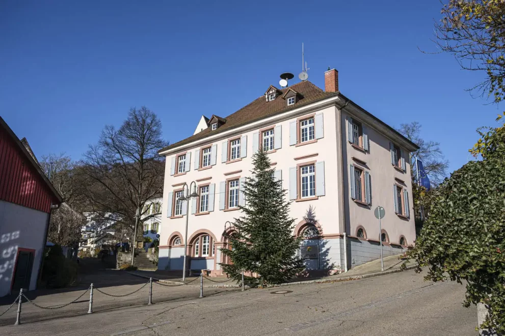 Das Rathaus von Grenzach-Whylen