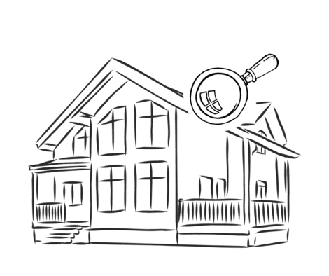 Grafik Haussuche Lörrach skizziert