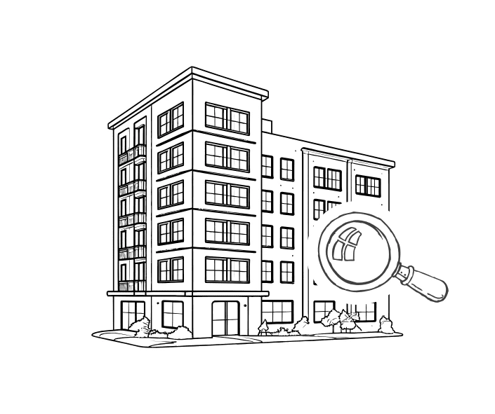 Icon zum Wohnungsverkauf über ein Immobiliengesuch