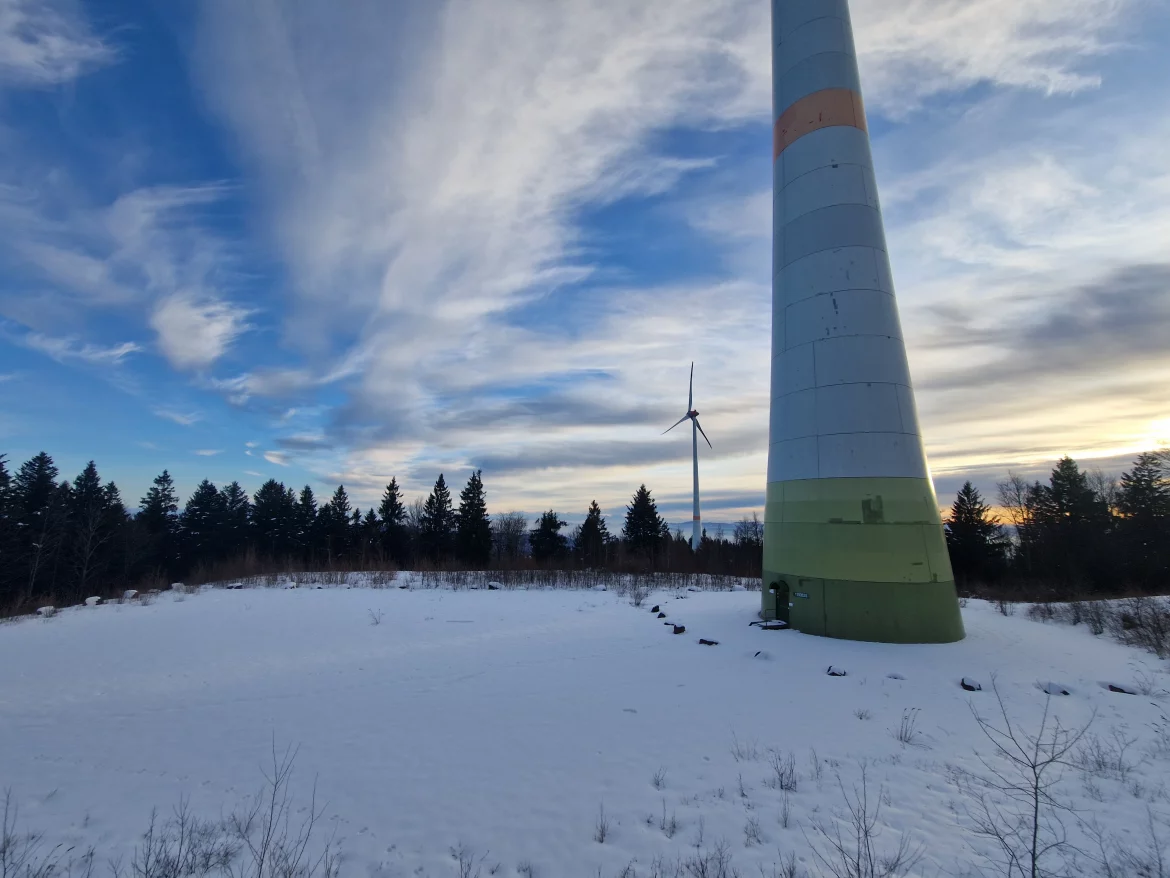 Windpark auf dem Zeller Blauen