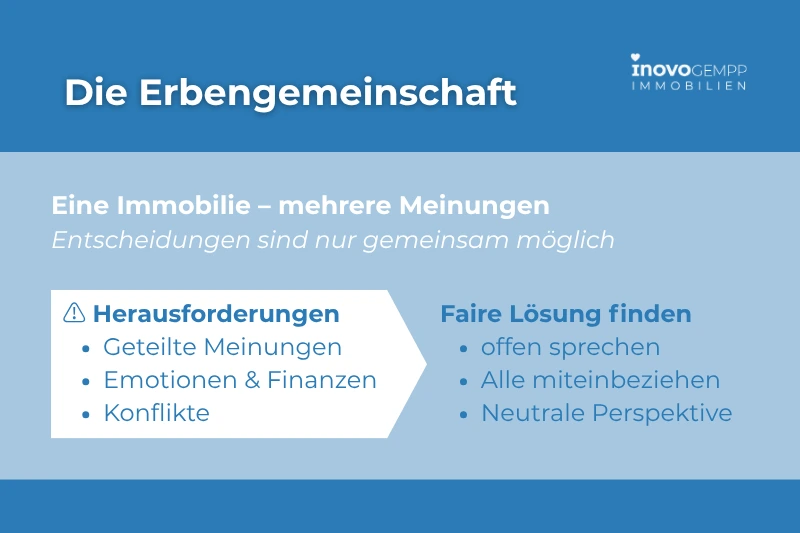 Erbengemeinschaft, Lösungen finden