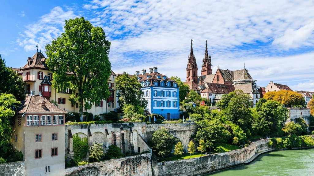 Altstadt in Basel