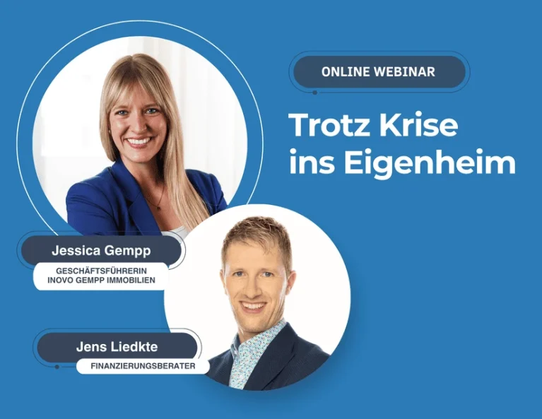Webinar von iNOVO Immobilien mit Jessica Gempp und Jens Liedtke