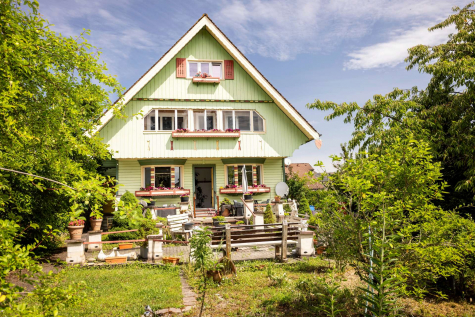 HYGGEHAUS am Rhein in Warmbach – Besonderes Wohlfühlhaus mit Doppelgarage und ganz viel Seele, 79618 Rheinfelden (Baden), Einfamilienhaus