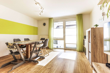 Essbereich - WOHNKOMFORT in Fahrnau: moderne 3-Zi.-Whg mit Balkon, Abstellkammer, Keller, Garten u. TG-Stellplatz