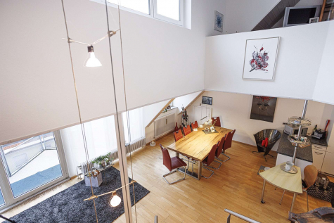 PANORAMATRAUM im Schwarzwald: 4-Zi.-Maisonette-Whg in Zell mit Kamin, Balkon & 2 Stellplätzen, 79669 Zell im Wiesental, Dachgeschoss