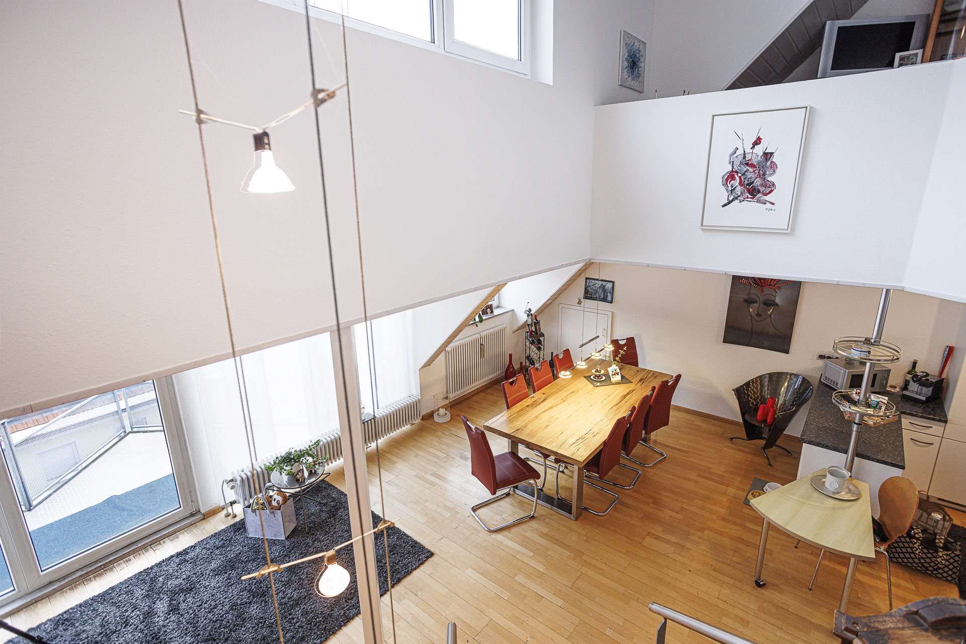 PANORAMATRAUM im Schwarzwald: 4-Zi.-Maisonette-Whg in Zell mit Kamin, Balkon & 2 Stellplätzen