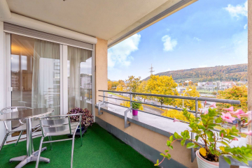 Balkon - Wohnen mit ZUKUNFT: Barrierefreie 3-Zi.-Whg in Stadtnähe mit Balkon und Option auf Betreutes Wohnen