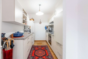 Küche - Wohnen mit ZUKUNFT: Barrierefreie 3-Zi.-Whg in Stadtnähe mit Balkon und Option auf Betreutes Wohnen