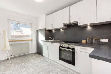 Küche - 2-Zimmer Wohnung DORFNEST in Hauingen mit Balkon, Garage und modernem Look